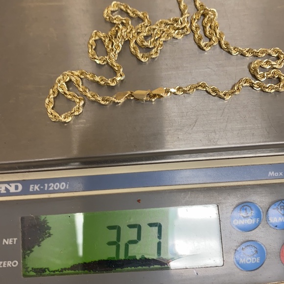 NEW 14K Solid Gold Rope Chain - Picture 5 of 5